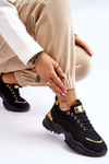 Buty Sportowe Klasyczne Platforma Czarne Need It