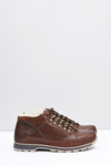 Men's Brown Warmed Trafer Half Boots