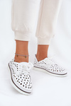 Ladies Leather Shoes S.Barski LR51-610 White