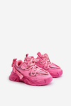 Children's Sneakers Decorated With Sequins Pink Liatoma