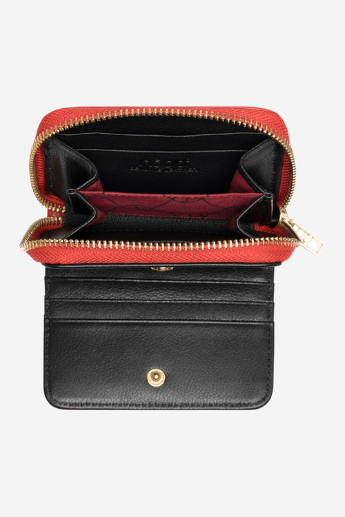 Women's Small Genuine Leather Wallet Nobo NPUR-LR0021-C005 Red