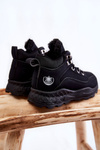 Children's Warm Boots Trappers Black Otto 