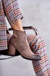 Classic Suede Booties La.Fi 260035DTA-SU Beige