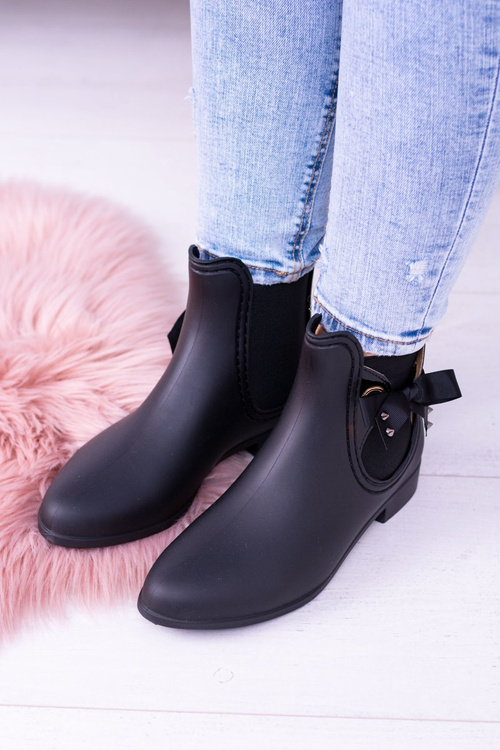 Black Matte Women's Lace-up Kalo Slippers Someday