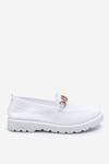 Women's Slip-On Sneakers With Embellishment White Alena