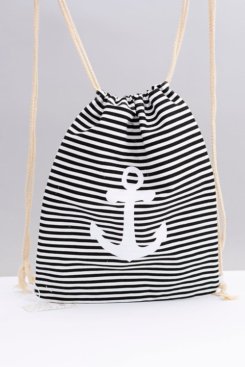 Women's Navy Handbag Black Beach Bag