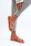 Sandały Z Brokatem Damskie Pomarańczowe 82429 Ipanema Vibe Sandal Fem