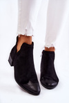 Women's Classic Boots With Zipper Black Ellene