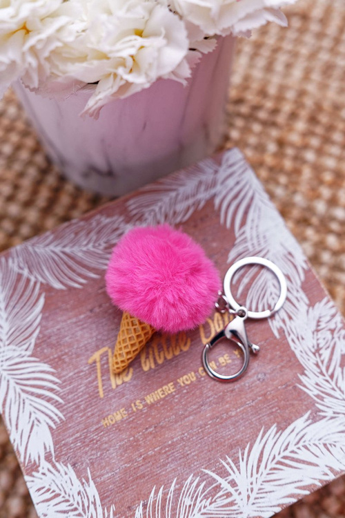 Small Handbag Pendant Ice Fuchsia