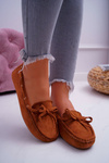 Women's Suede Camel Moccasins S.Barski Gustoben