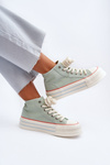 Women's Platform Sneakers Mint Aineri