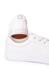 Men's Leather Sneakers Big Star II174028 White