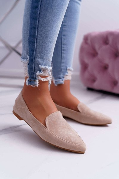 Women's Lu Boo Mokassins Beige Magnus