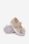 Children's Ballerinas With Bow Golden Amirinas