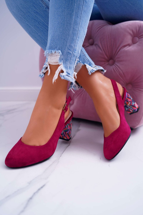 Sergio Leone SK788 Fuchsia Lati Women's Galanter Stiletto pumps