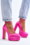Fashionable High Heel Pumps Fuchsia Hayden