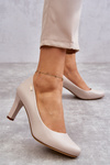 Sergio Leone Women's Pumps Light beige Orsola
