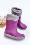 Children's Wellies With Lining Snow Wave Gokids 981 Purple