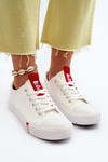 Trampki Damskie Niskie Białe Lee Cooper LCW-24-31-2239