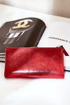 Women's Eco Leather Wallet Red Irinda