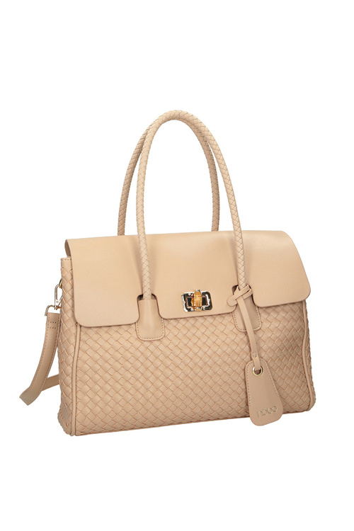 Large Shoulder Bag Nobo M0870-C015 Beige
