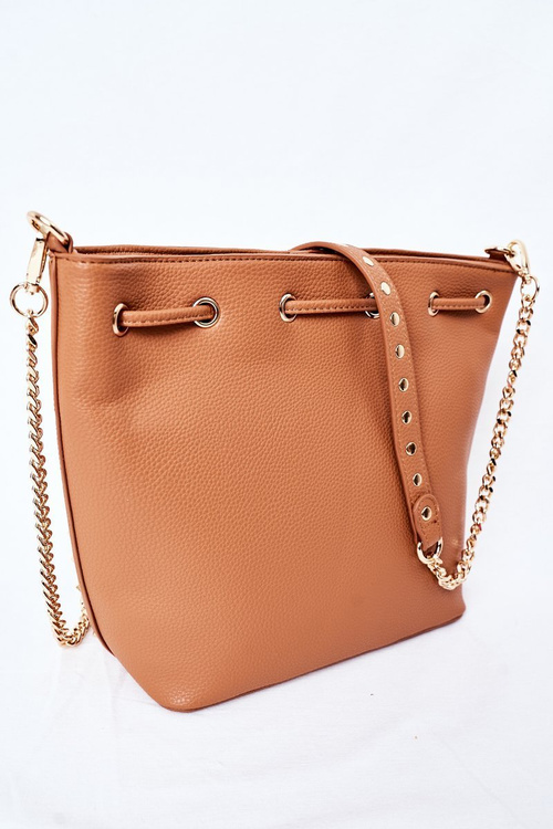 Messenger Bag On A Chain NOBO K4090 Brown