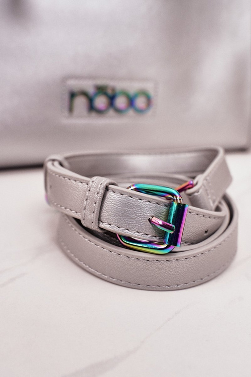 Women's Shopper Bag NOBO NBAG-K1090 Silver