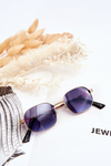 Trendy Sunglasses Ful Vue V160049 Gold-Violet-Blue