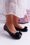Black Women's Ballerinas Meliski Kasha