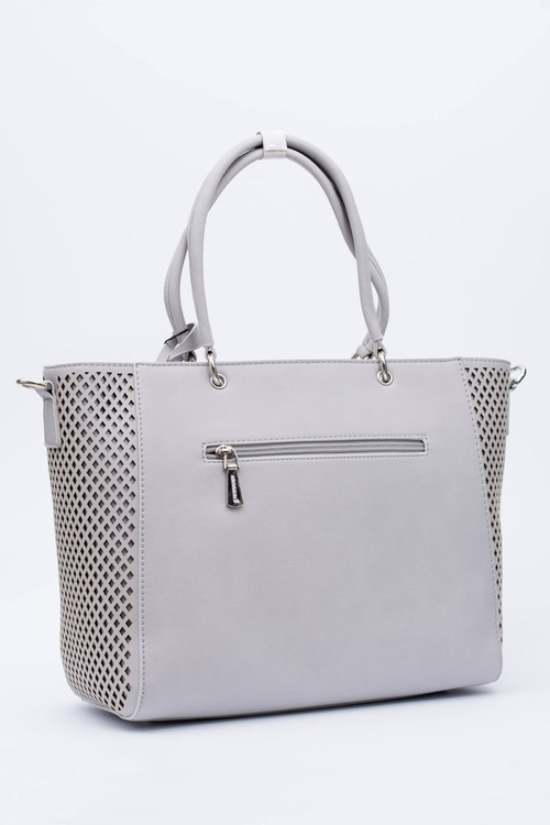 Monnari Grey Classic Shopper Handbag