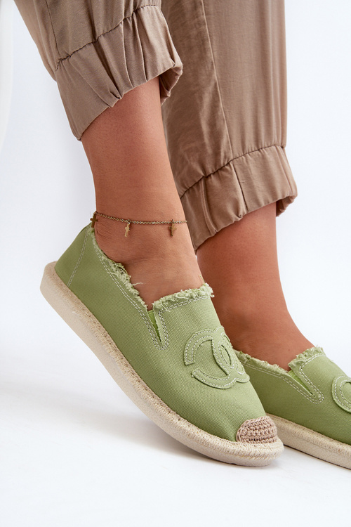 Classic Women's Espadrilles Green Flaure