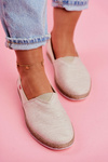 Women's Espadrilles Big Star Slip-on Beige FF276026