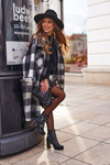 Women's Boots On High Heel With Studs Black Olivia