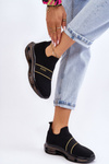Women's Slip-On Sports Shoes GOE LL2N4032 Black
