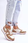 Women's Low Sports Shoes Beige Elliot