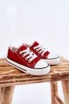 Kids Classic Sneakers Red Filemon