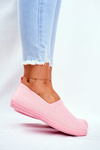 Women's Sneakers Slip-on Pink Grigio