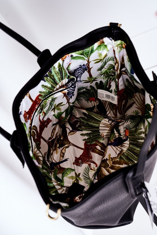 Torebka Shopper Na Ramię NOBO K3180 Czarna