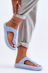 Women's Foam Slippers Blue Apolla