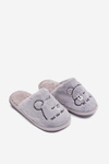 Children's slippers with fur Blue Norene