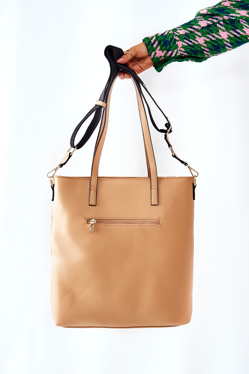 Shopper Handbag NOBO L0820 Beige