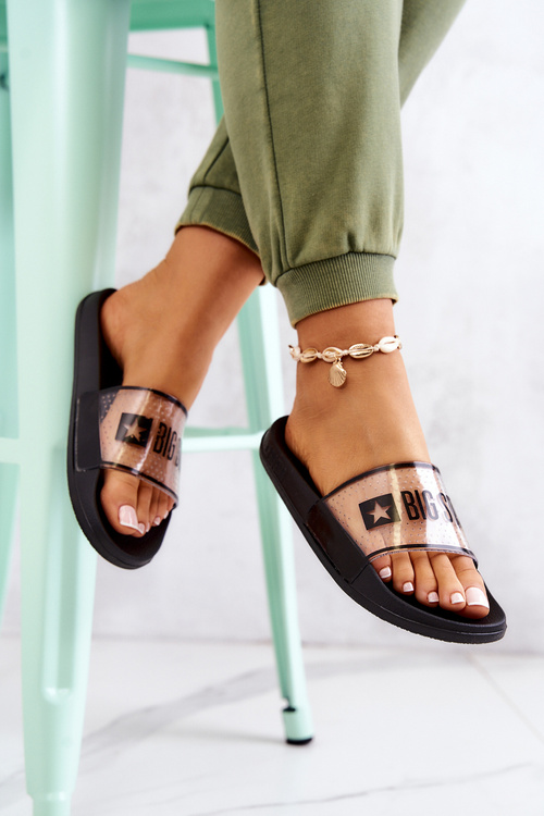 Women's Slippers Big Star JJ274639 Black