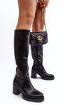 Women's Insulated Boots On Heel Black Theisen