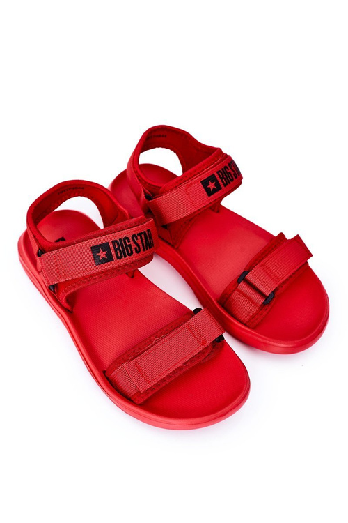 Sport Men's Sandals Big Star HH174844 Red