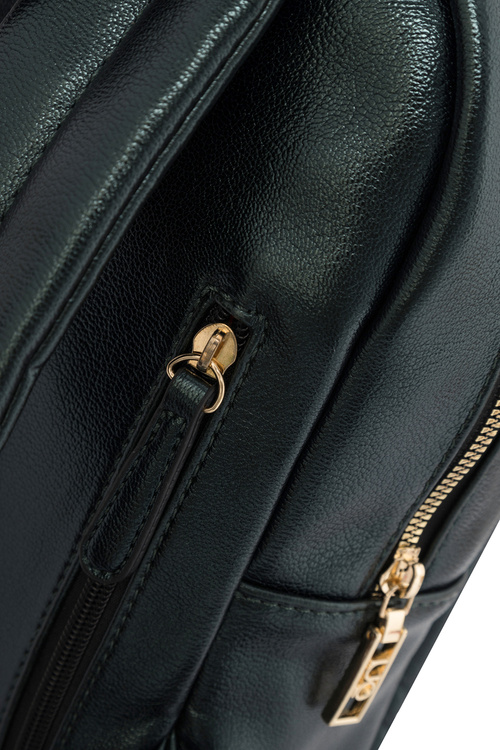 Plecak Damski Skórzany Ciemnozielony NOBO NBAG-R3083-C008