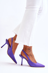 Classic Pointed Heels Violet Whitley