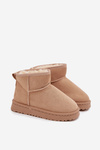 Children's Youth Snow Boots Lined with Fur Beige Mireya