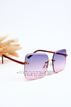 Large Women's Sunglasses 400UV E4721 Red