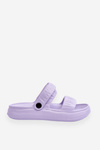 Foam Slide Sandals Violet Lirell