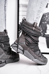 Women's Snow Boots Big Star Grey GG274629